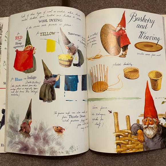 Gnomes 1976 Vintage Children’s Book Rien Huygen - Picture 9 of 15